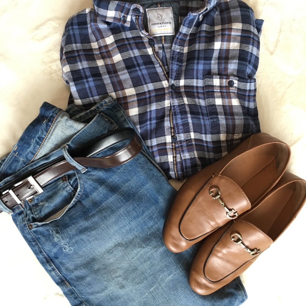 Guess Men's Tan Vegan Leather Loafer